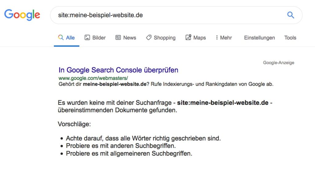 Google-Index: Wie melde ich meine Website an? | Jimdo