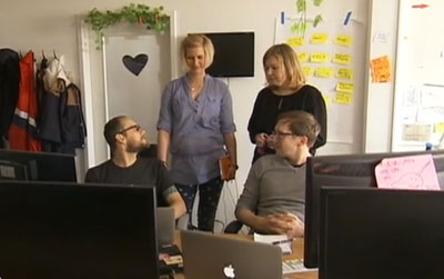 User testing at Jimdo.