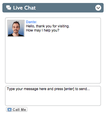 Snapengage live chat