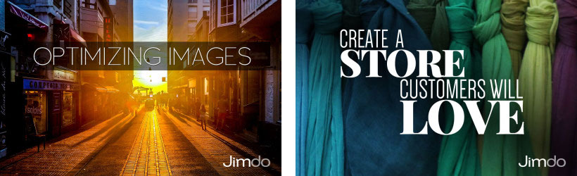 Images watermarked with the Jimdo logo.