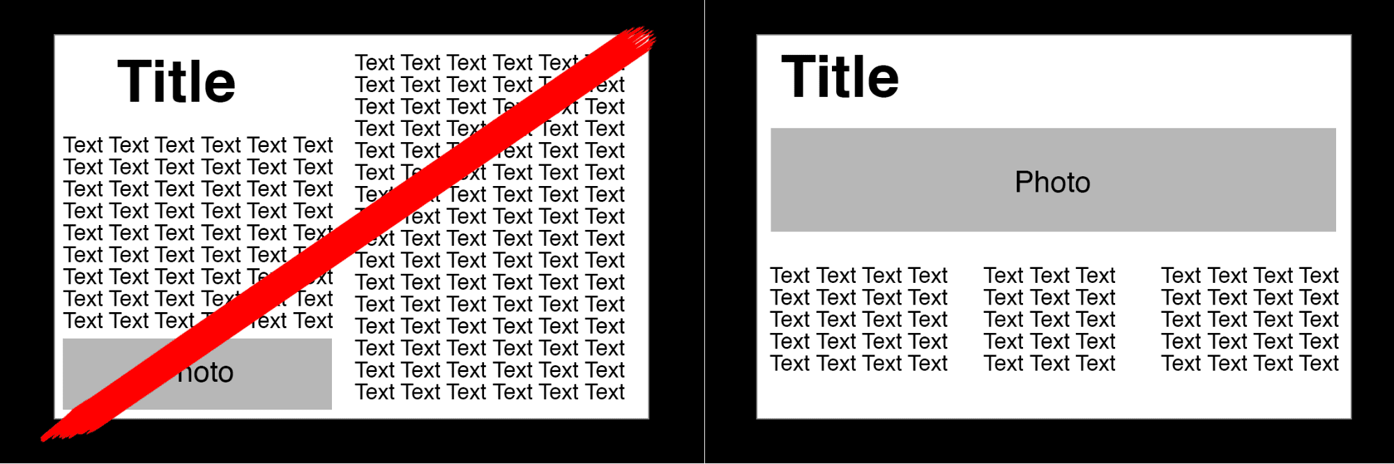 UX white space