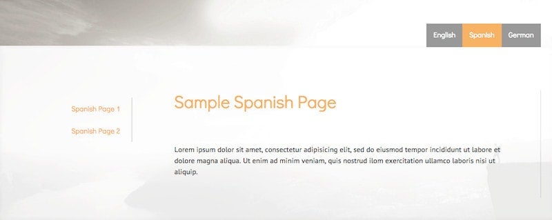Sample Spanish Page Jimdo