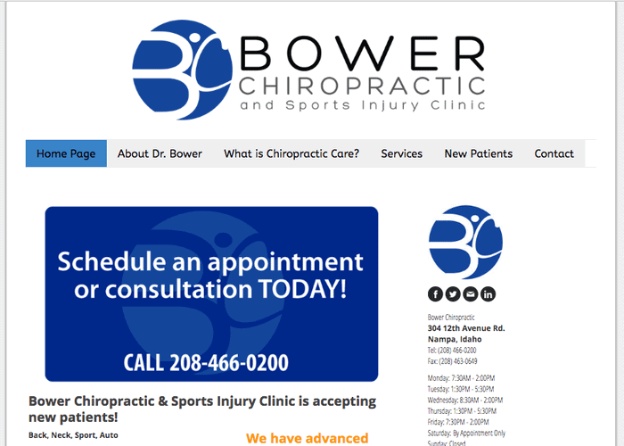 bower chiropractic jimdo