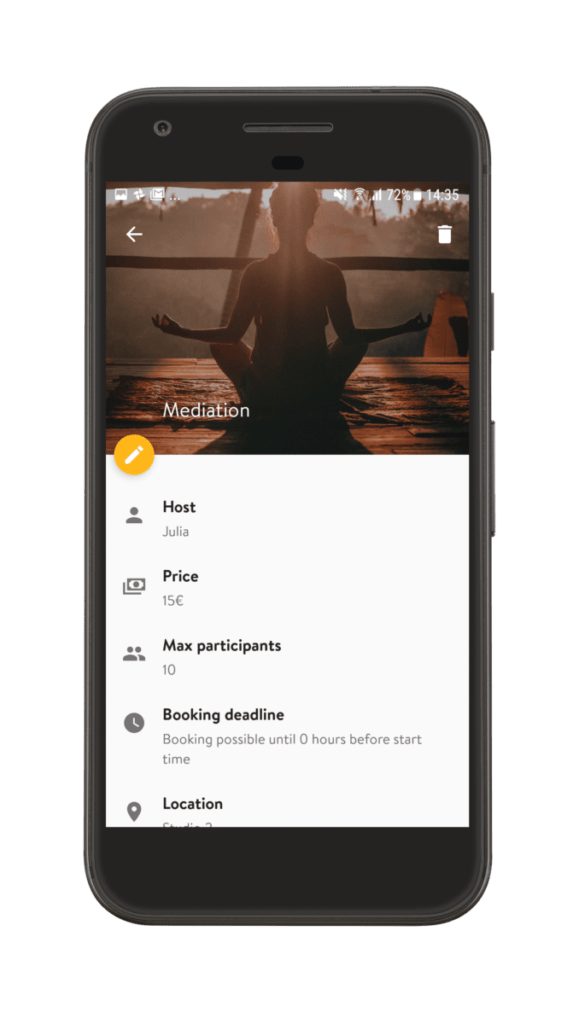 booking app