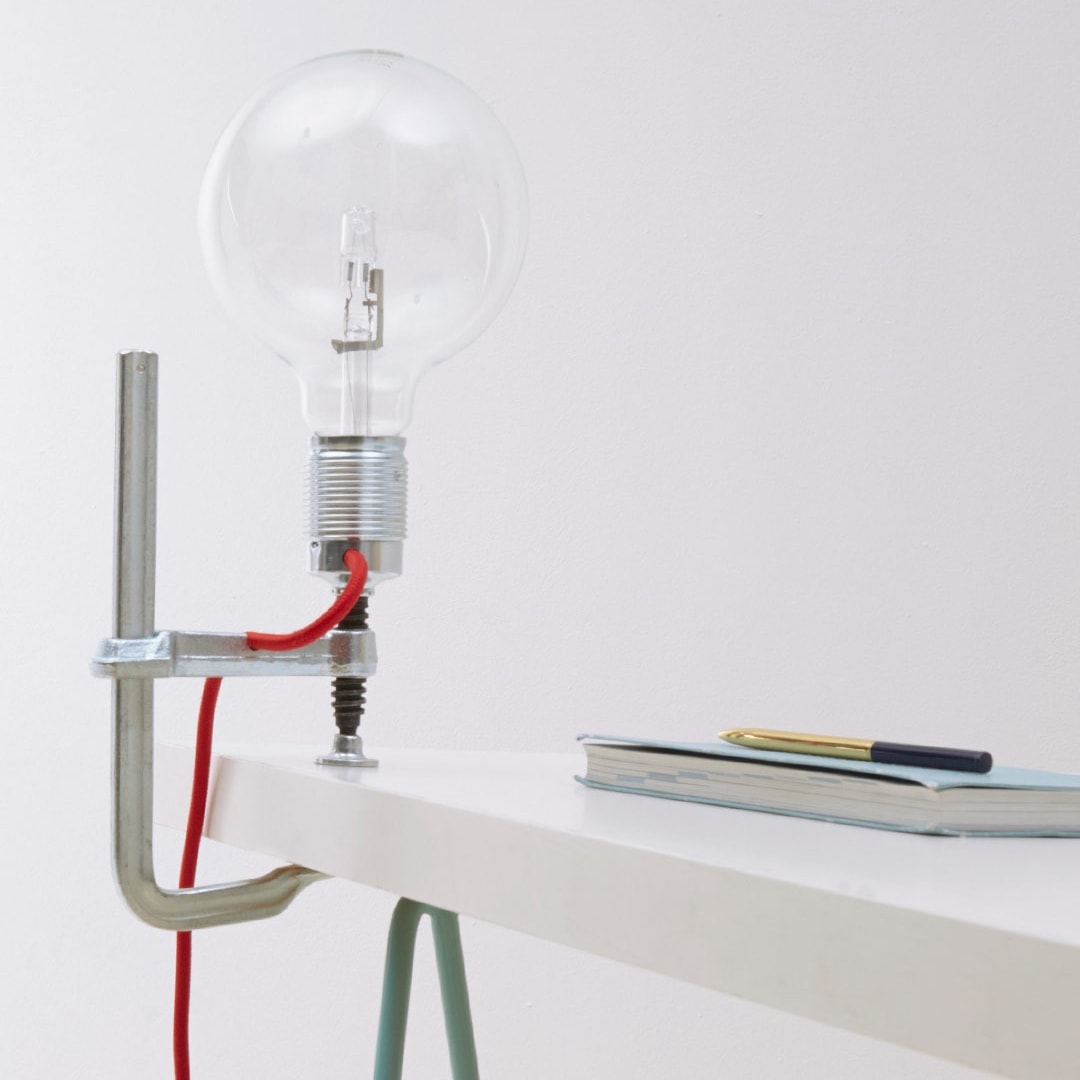 Lucas & Lucas clamp light
