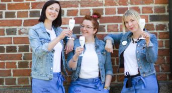 Christina, Lilli and Yvonne from Fräulein GLYCK