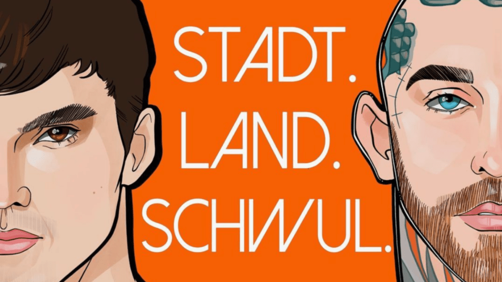 Poster art for the Stadt.Land.Schwul podcast