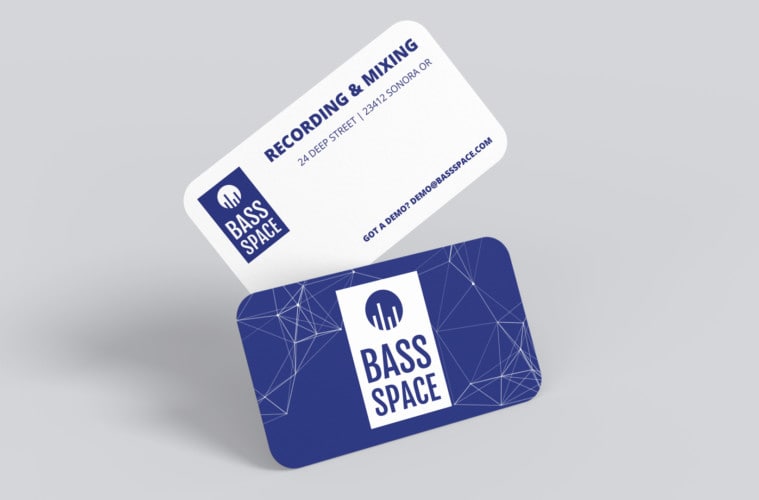 A business card for bass space