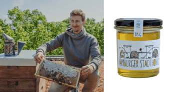 Maxim Weber beekeeper in Hamburg