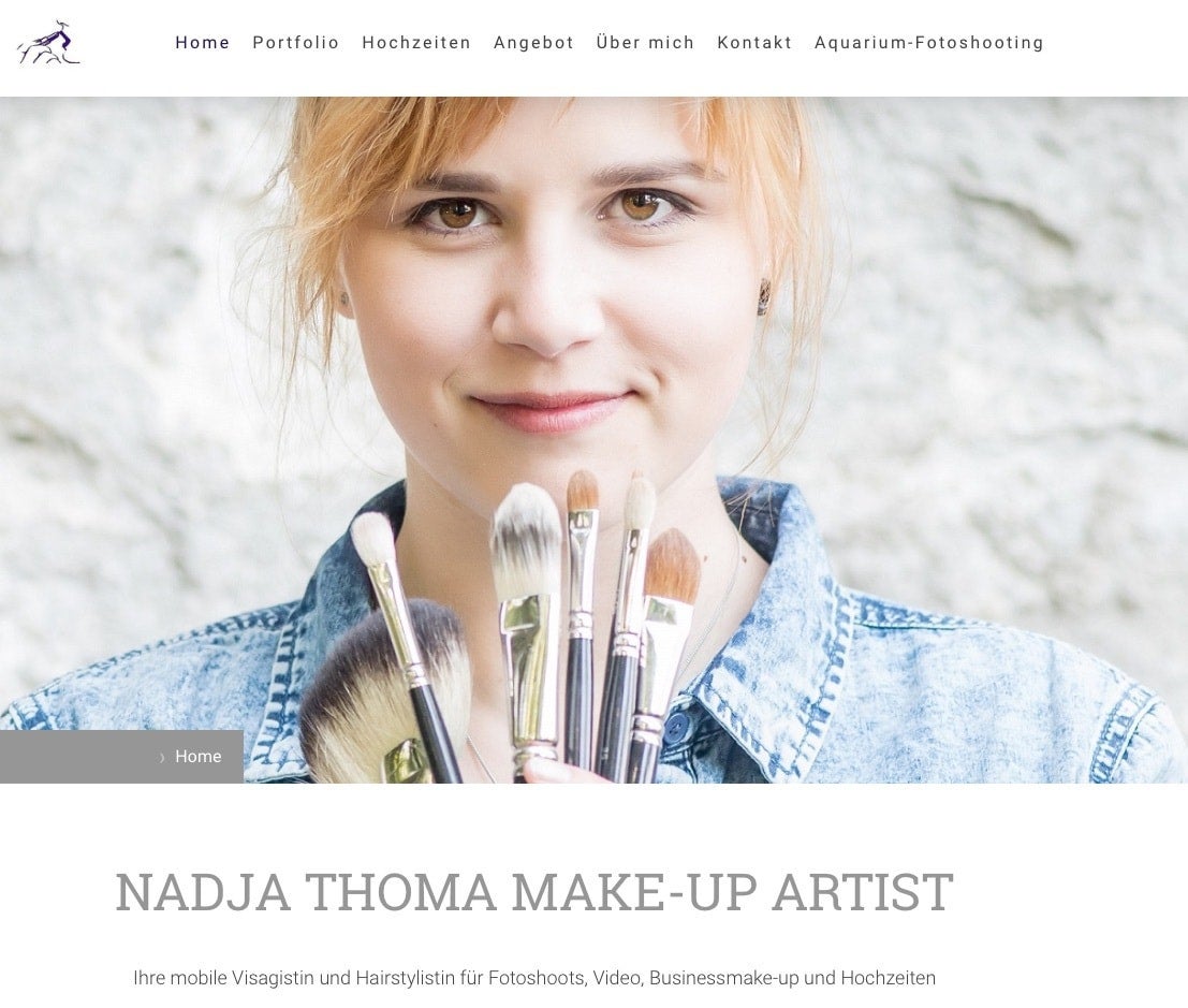 Website Nadja Thoma