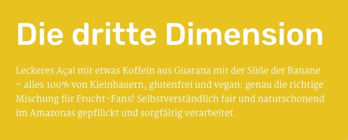 Fruchtsorbet “Die dritte Generation” vom Unternehmen “fruitBoom!”.