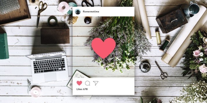 Instagram für kleine Unternehmen, Jimdo