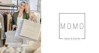 Patricia Hülsemann von Momo Mode in ihrem Laden.