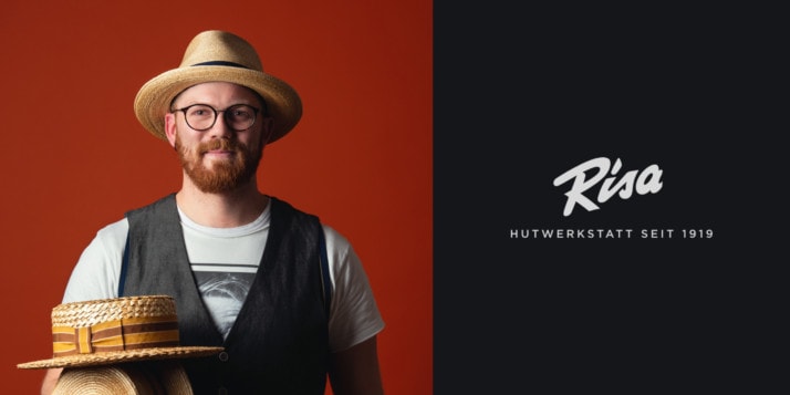 Juian Huber von der Risa Hutwerkstatt