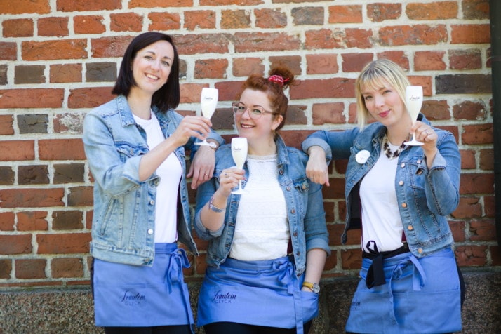 Christina, Lilli und Yvonne von Fräulein GLYCK