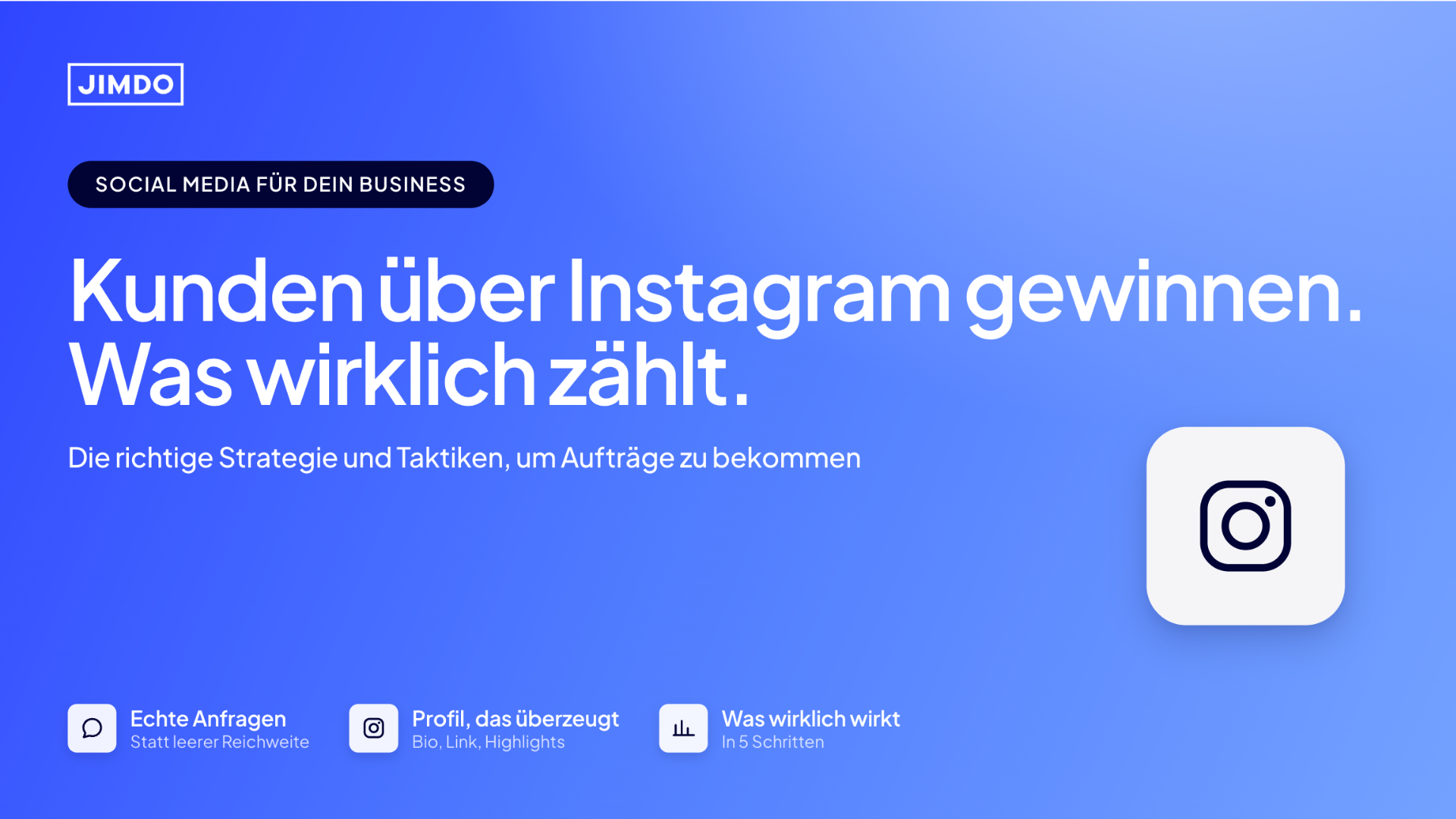 Kunden über Instagram gewinnen – Strategie und Tipps für mehr Aufträge Bildtitel: Kunden über Instagram gewinnen: Was wirklich zählt