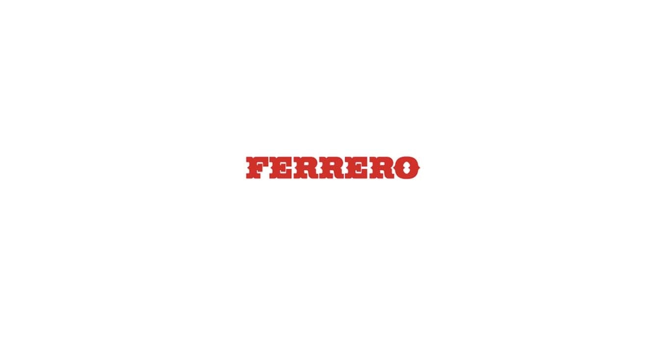 Logo de Ferrero tras los cambios que se implementaron en el año 1964.