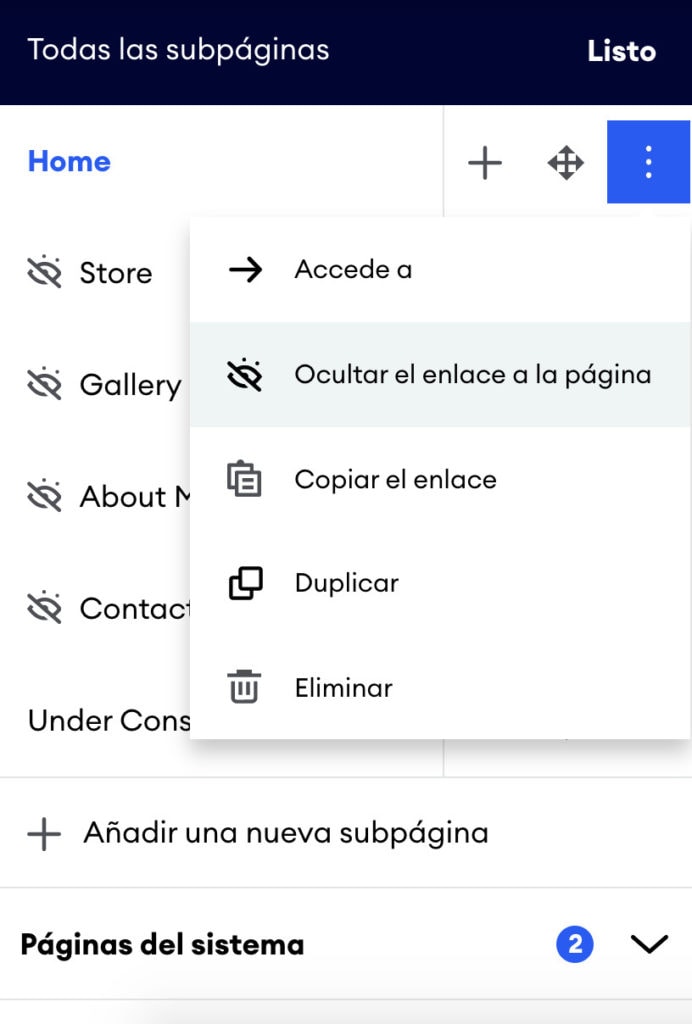 Cómo configurar una página web “en construcción