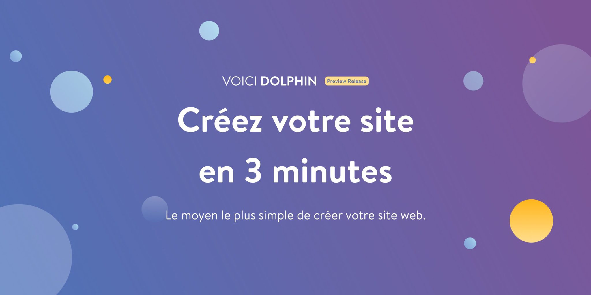 Jimdo Dolphin : Le moyen le plus simple de créer votre site Internet.