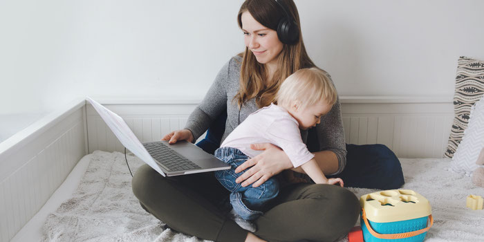 Smart working e bambini- il lavoro al tempo del Coronavirus