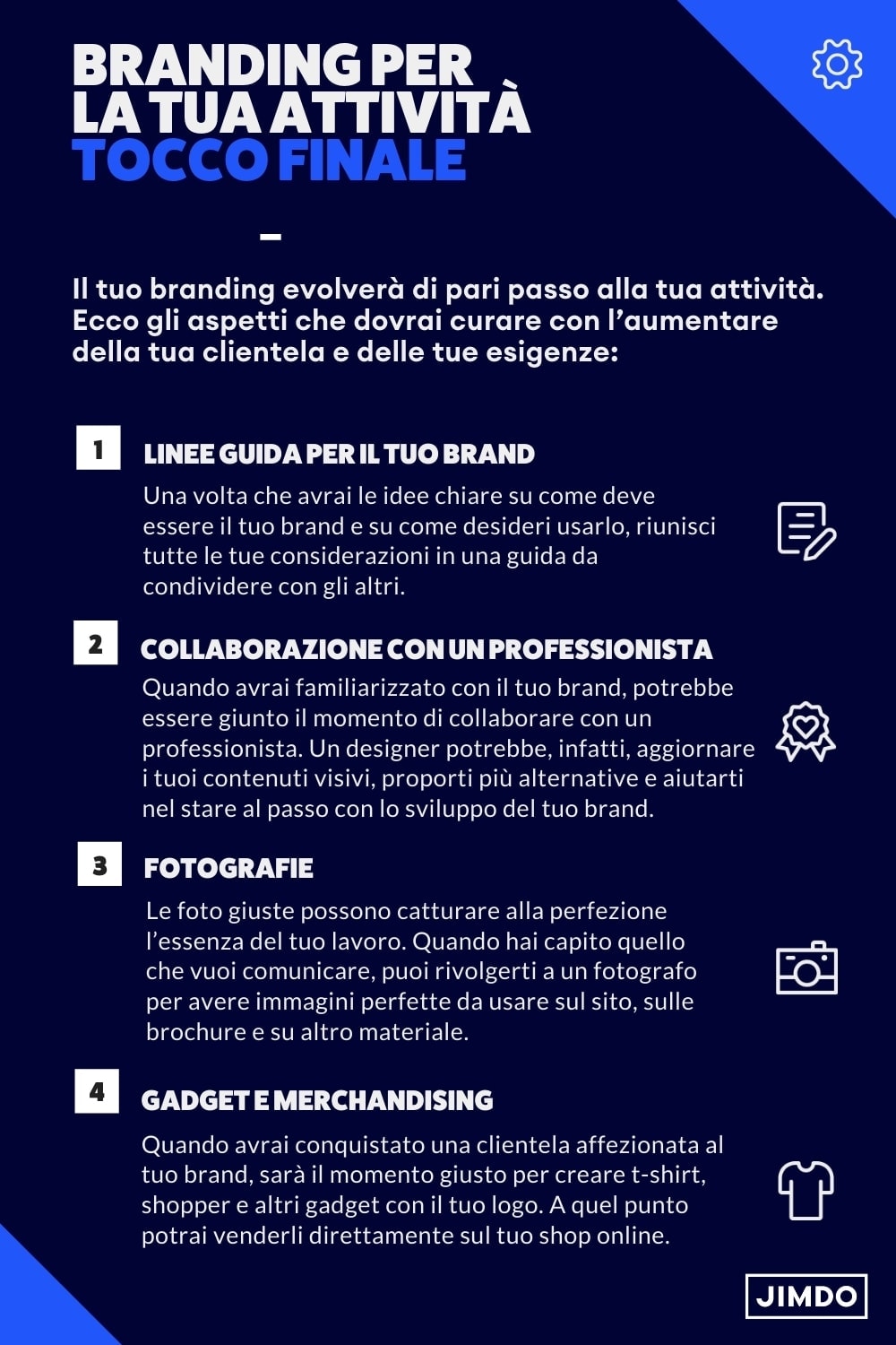 Creazione branding: fase avanzata