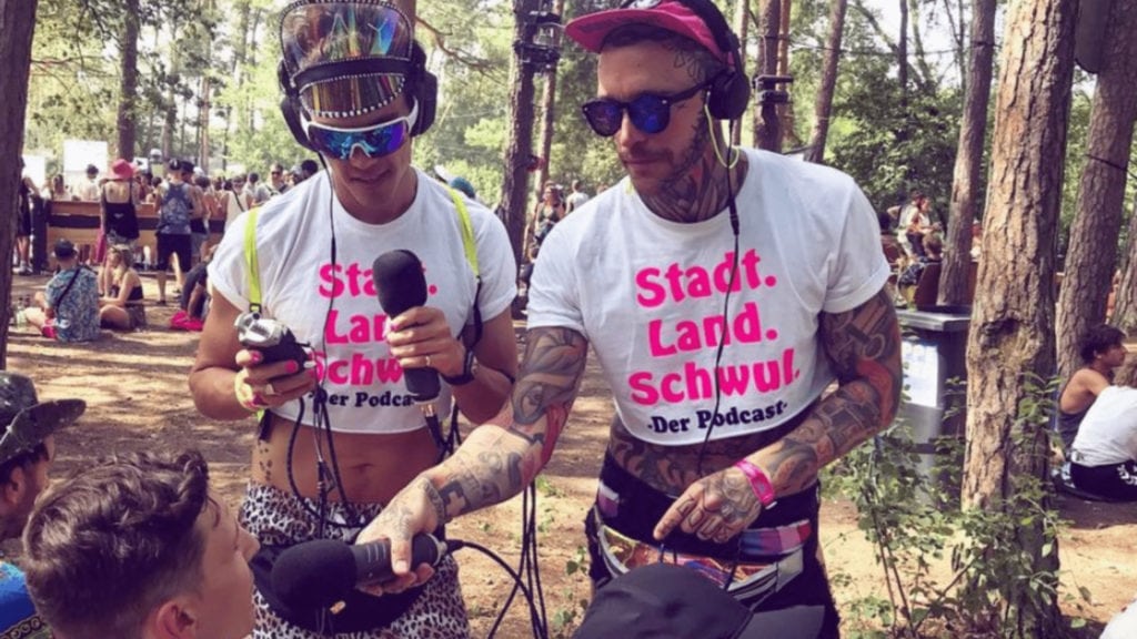 Podcast queer Stadt.Land.Schwul