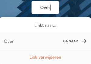 link maken in website