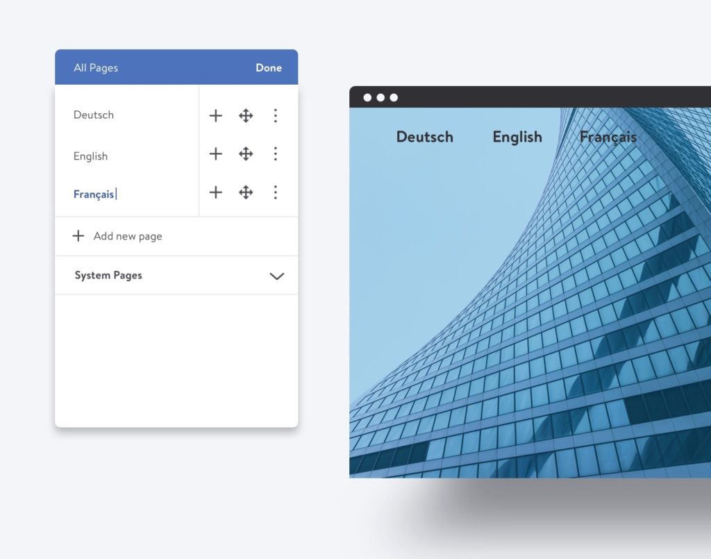 Website vertalen