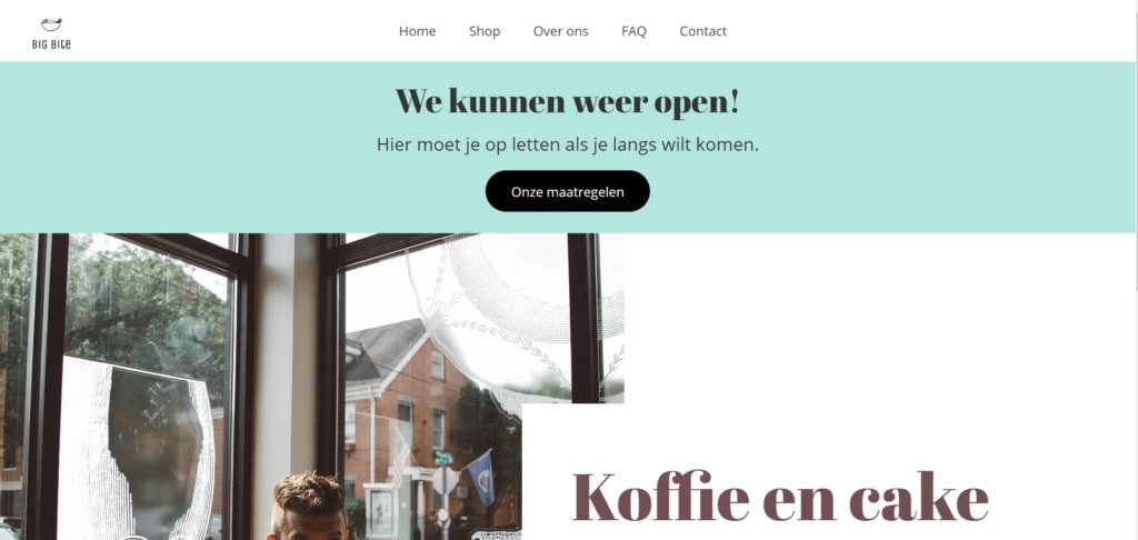 Nieuws-blok voor website