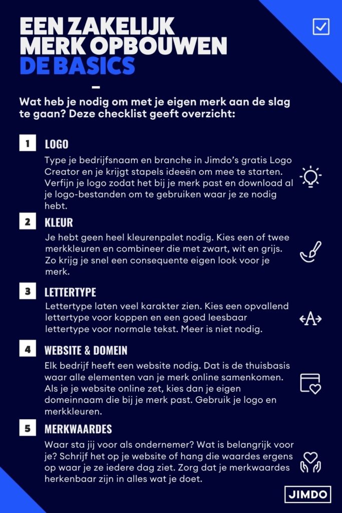 zakelijk merk opbouwen basics