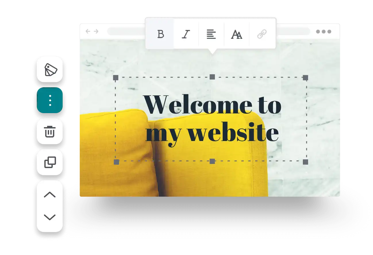 An example of how to edit your Jimdo website