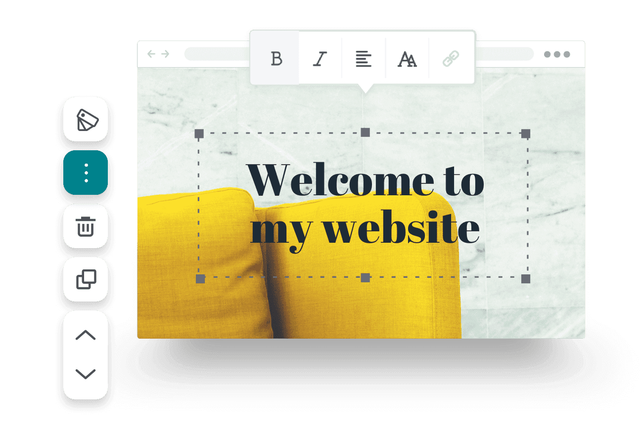 An example of how to edit your Jimdo website