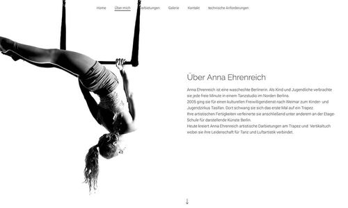 Anna Ehrenreich - Vertikaltuch, Trapez, Tanztrapez